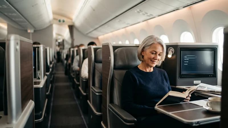 Airline A cabin