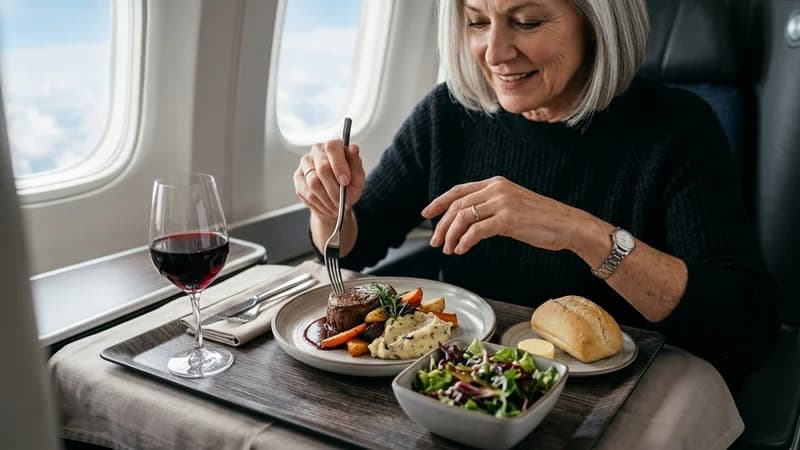 Airline B meal