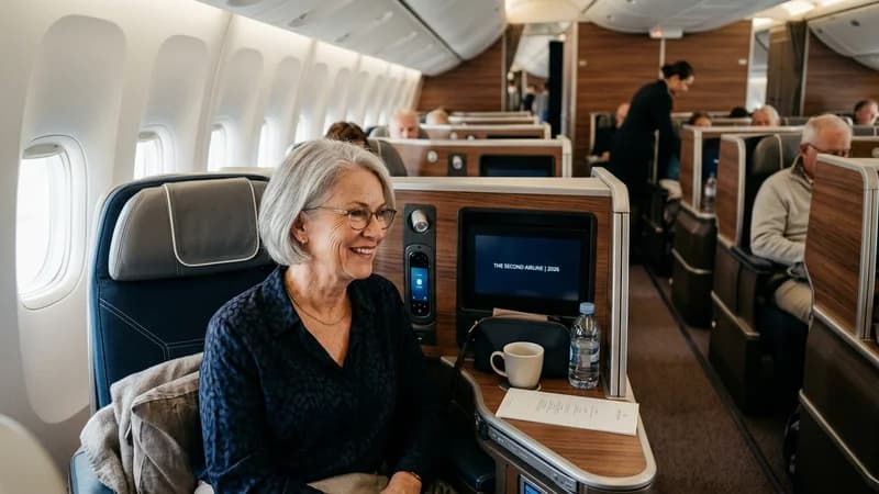 Airline B cabin