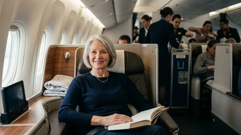 Serene business class suite
