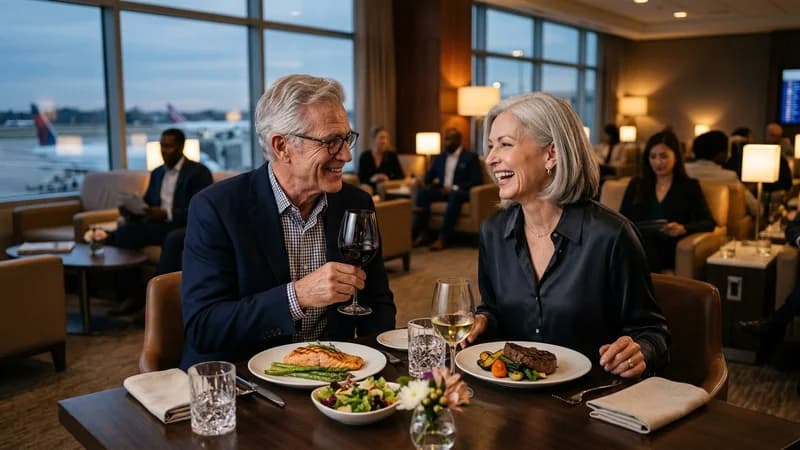 Aspirational business class experience