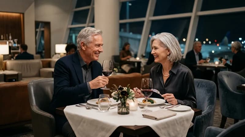 Aspirational business class experience