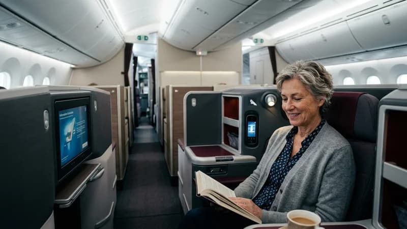 Airline B cabin