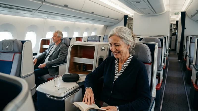 Air France A350 cabin