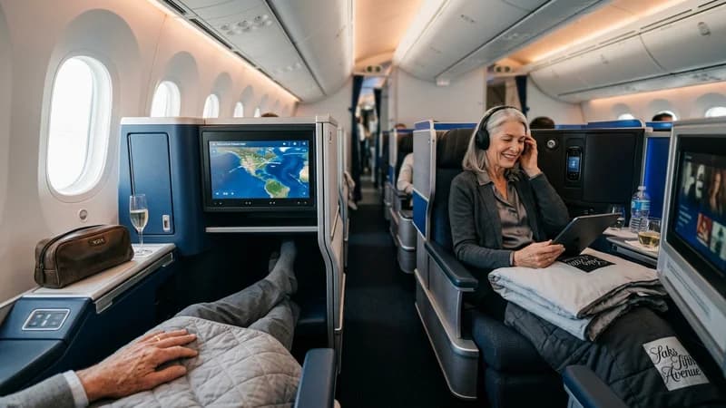 Airline A cabin