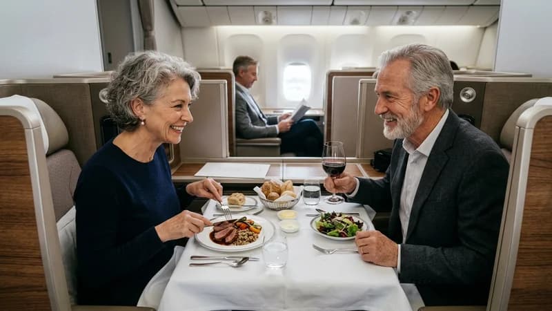 Airline A meal