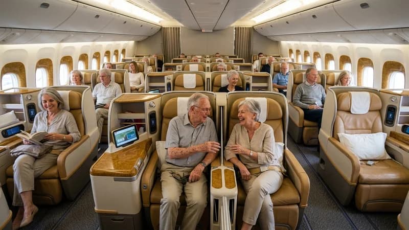 Full cabin of Emirates Business Class Review 2026: Is the Hype Still Justified?