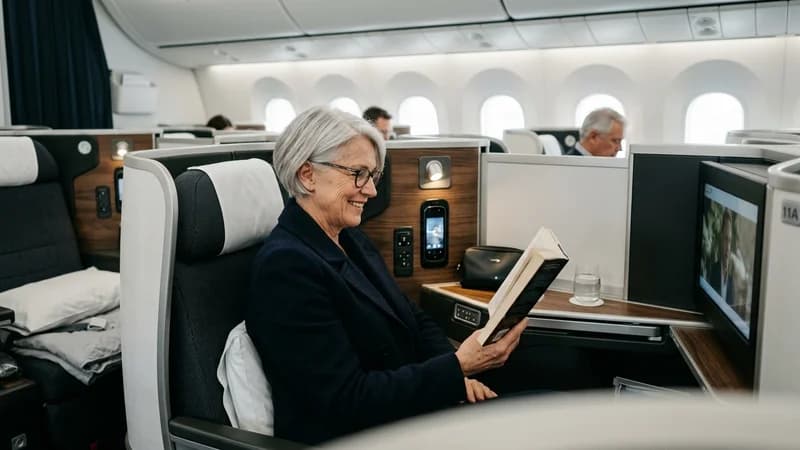 British Airways Club Suite cabin