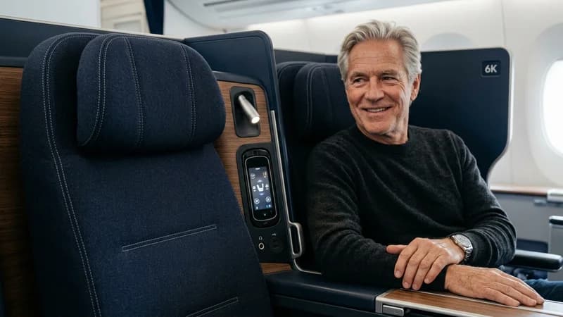 Seat details of Lufthansa Allegris Business Class Review: The Long-Awaited Upgrade (2026)