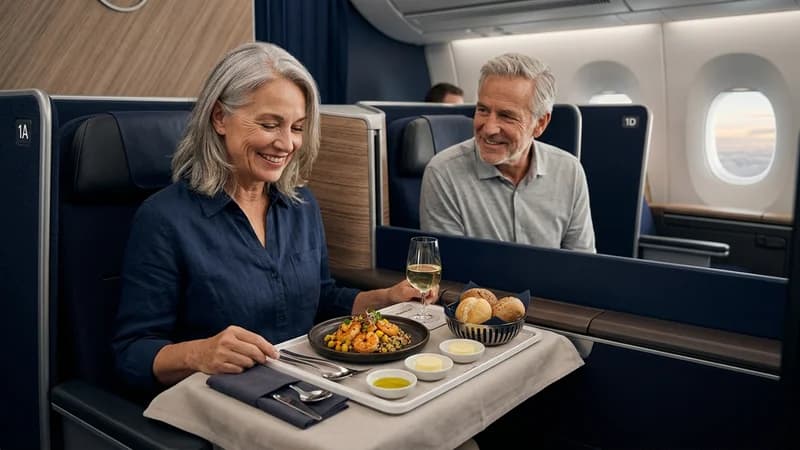 Appetizer on Lufthansa Allegris Business Class Review: The Long-Awaited Upgrade (2026)