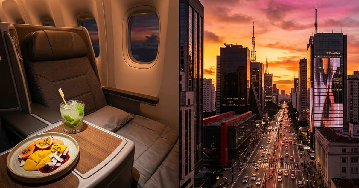 Miami to São Paulo Business Class: LATAM, American & Azul — South America Deals (2026)