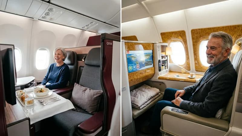 Airline B cabin