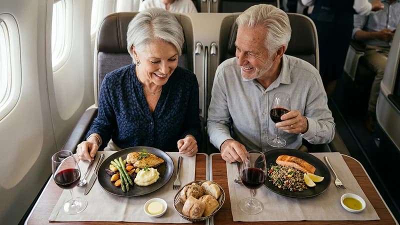 Airline B meal