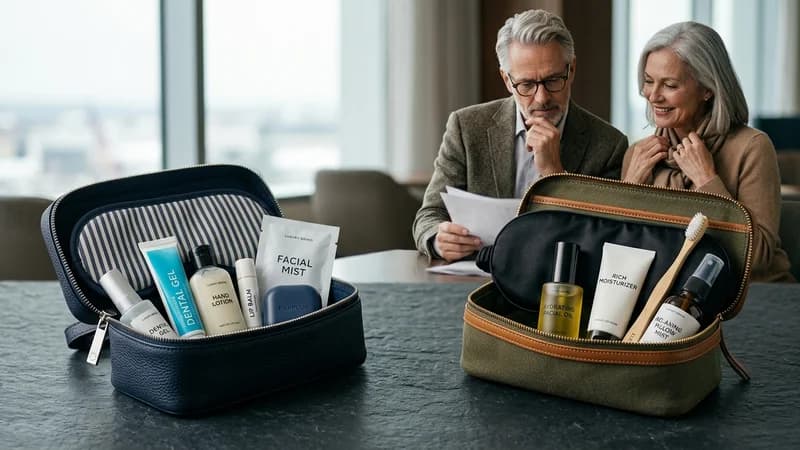 Amenity kits comparison