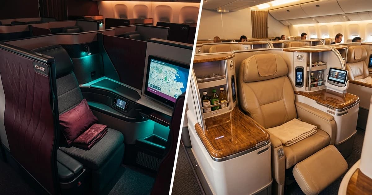 Qatar QSuite vs Emirates Business Class: Head-to-Head Comparison (2026)