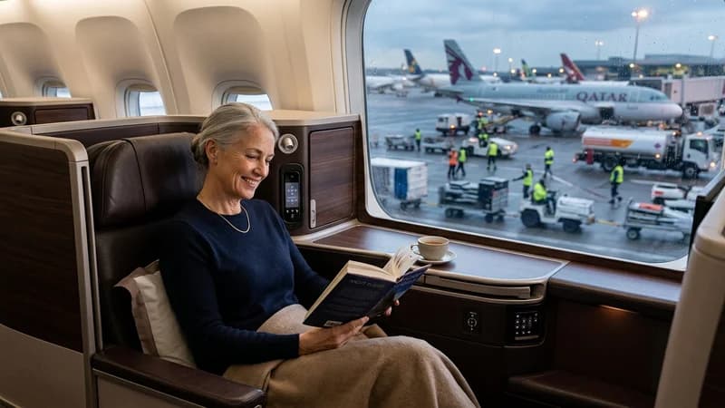 Serene business class suite