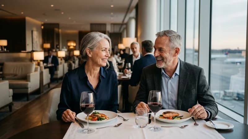 Aspirational business class experience