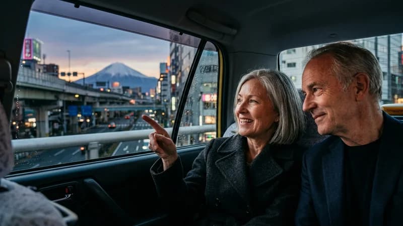 Arrival at Mt Rainier and Tokyo neon