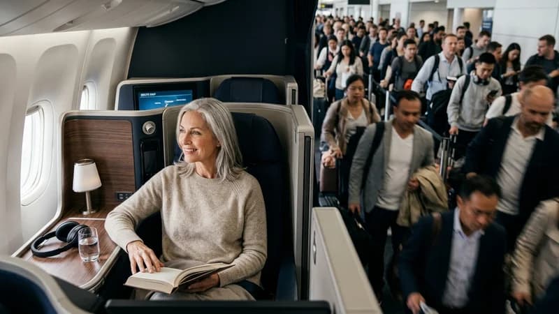 Serene business class suite