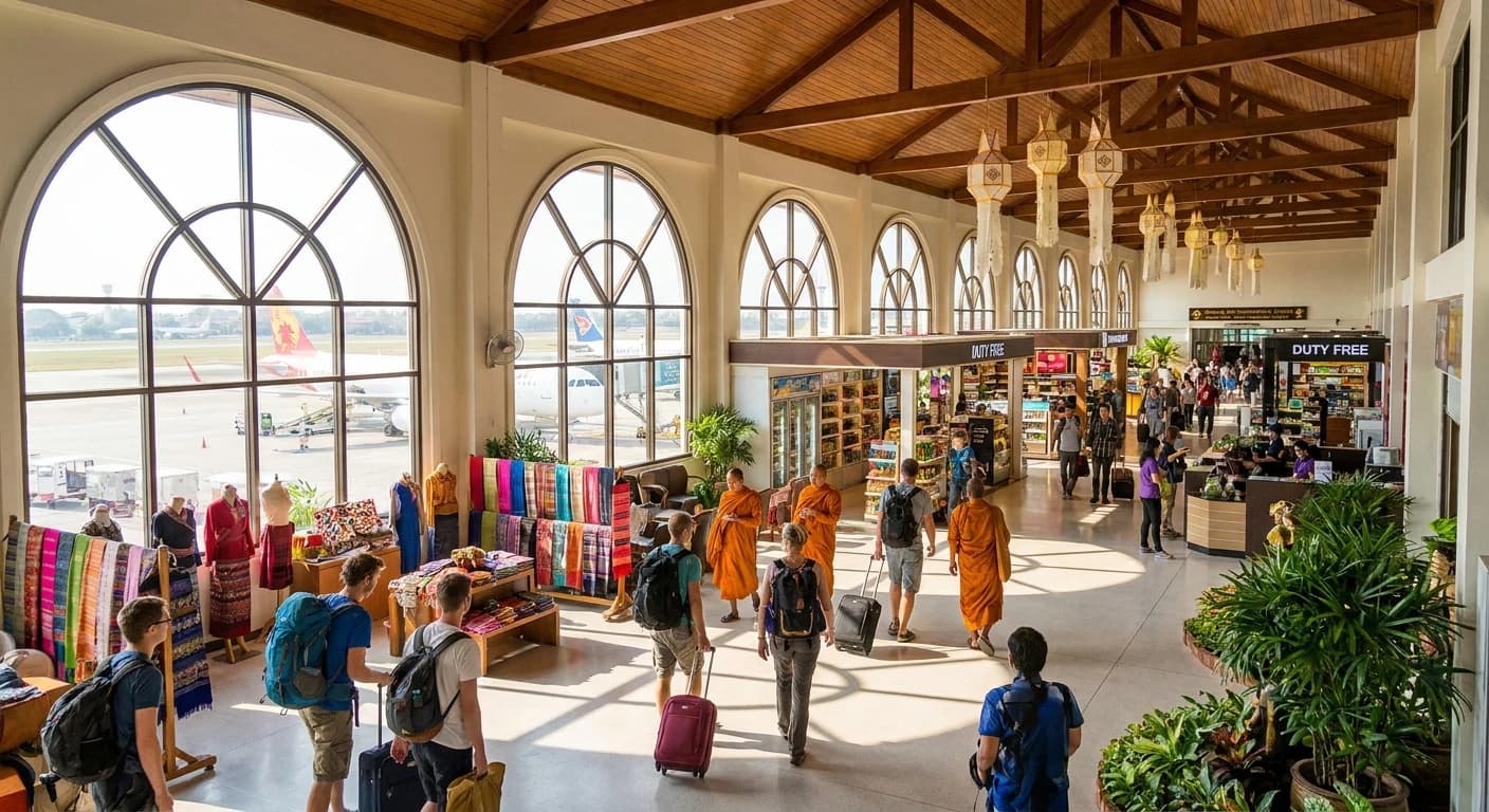 Chiang Mai International Airport terminal interior
