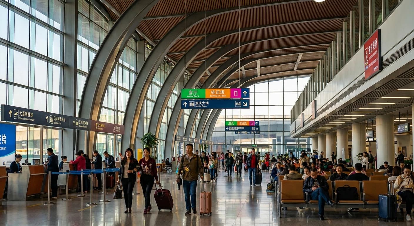 Chongqing Jiangbei International Airport terminal