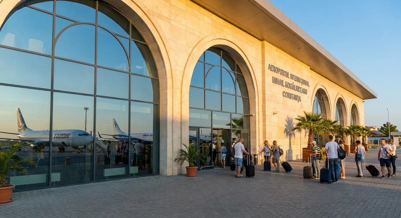 Regional airport terminal at Mihail Kogălniceanu International Airport, Constanța