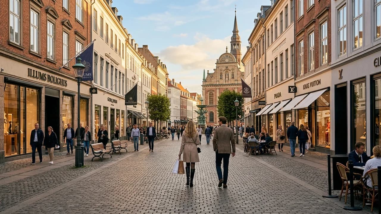 Premium shopping and leisure district in Copenhagen