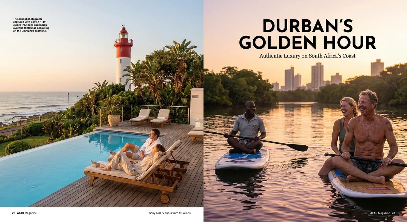 Luxury beachfront leisure and shopping precinct in Umhlanga Durban