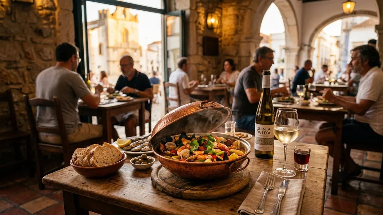Authentic local cuisine dining experience in Faro