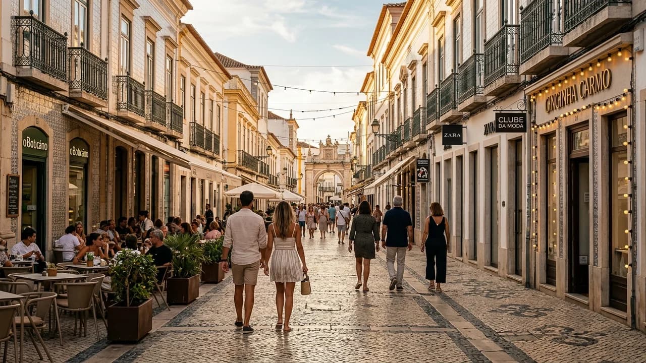 Premium shopping and leisure district in Faro