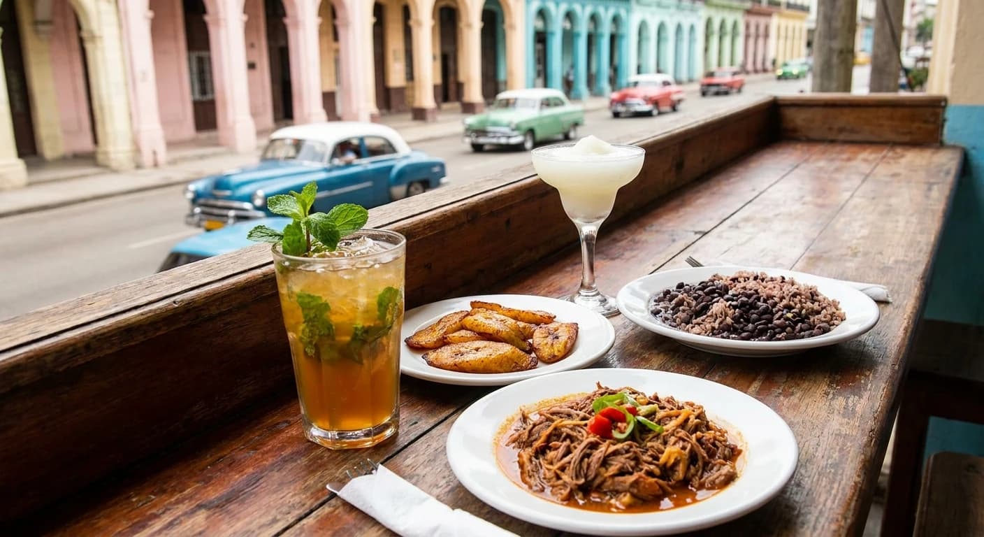Cuban cocktails and cuisine