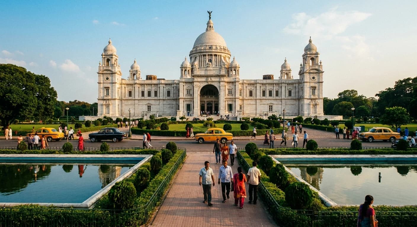 Historic colonial architecture and heritage site in Kolkata