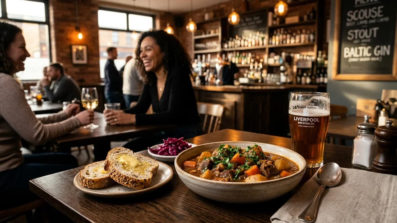 Authentic local cuisine dining experience in Liverpool
