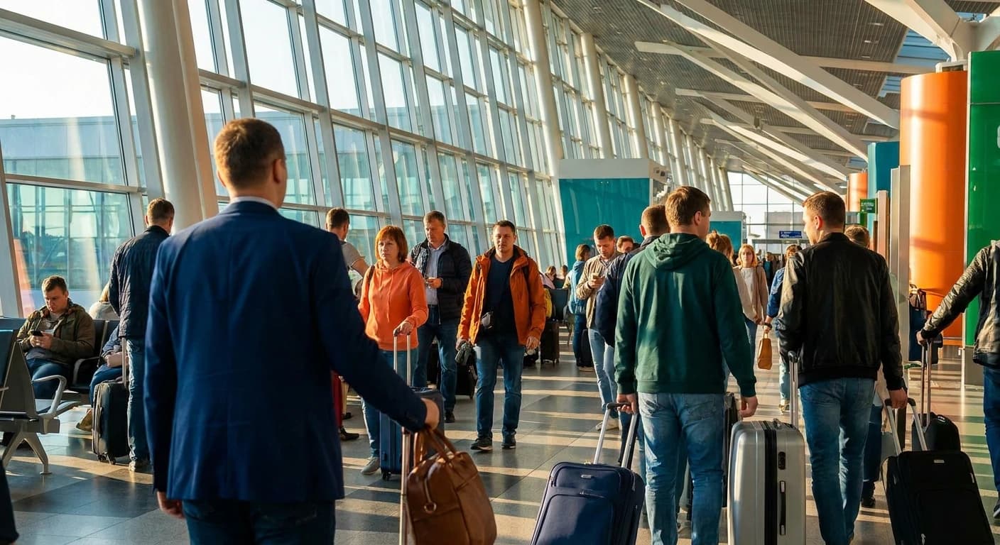 Terminal at Minsk National Airport