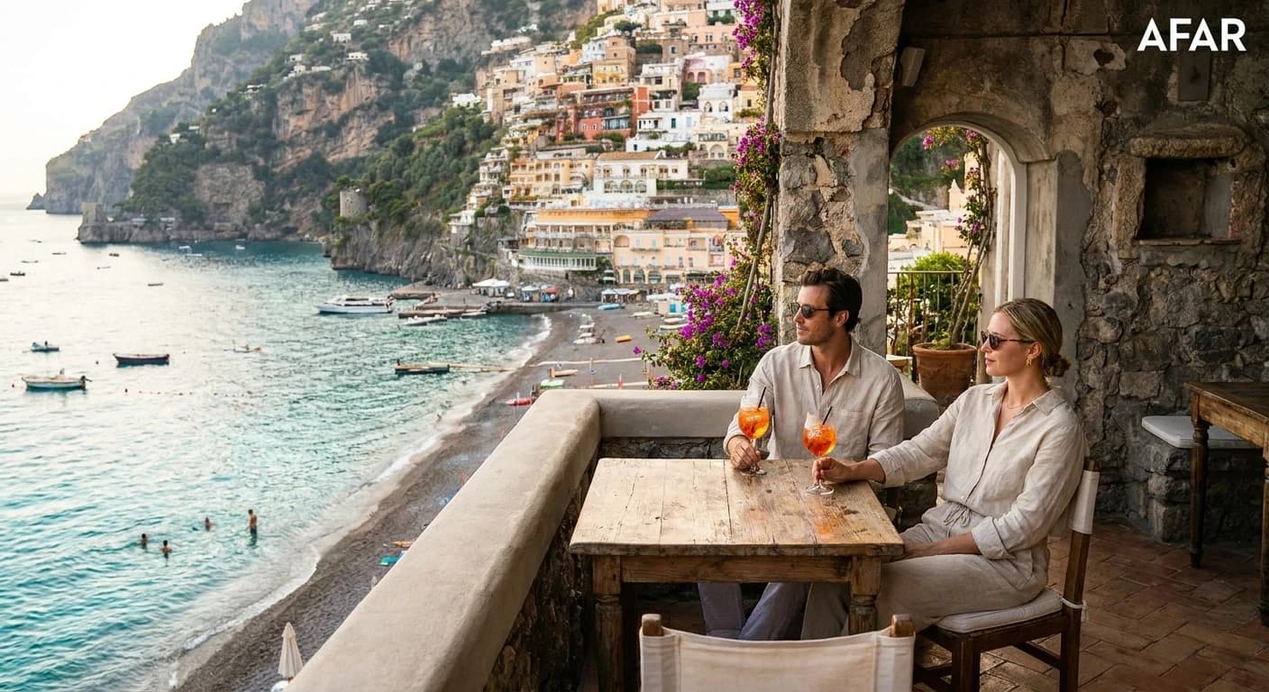 Luxury boutique shopping and private boat charter on the Amalfi Coast