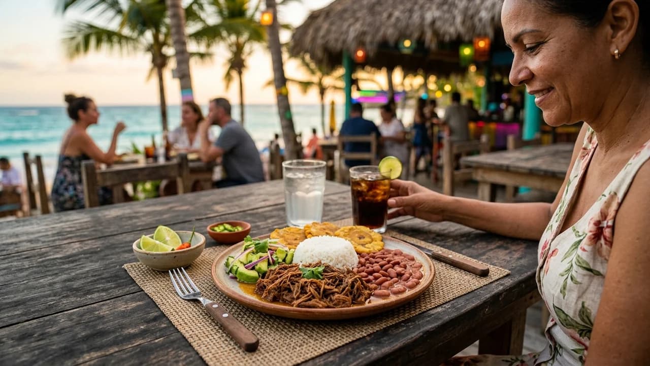 Authentic local cuisine dining experience in Punta Cana
