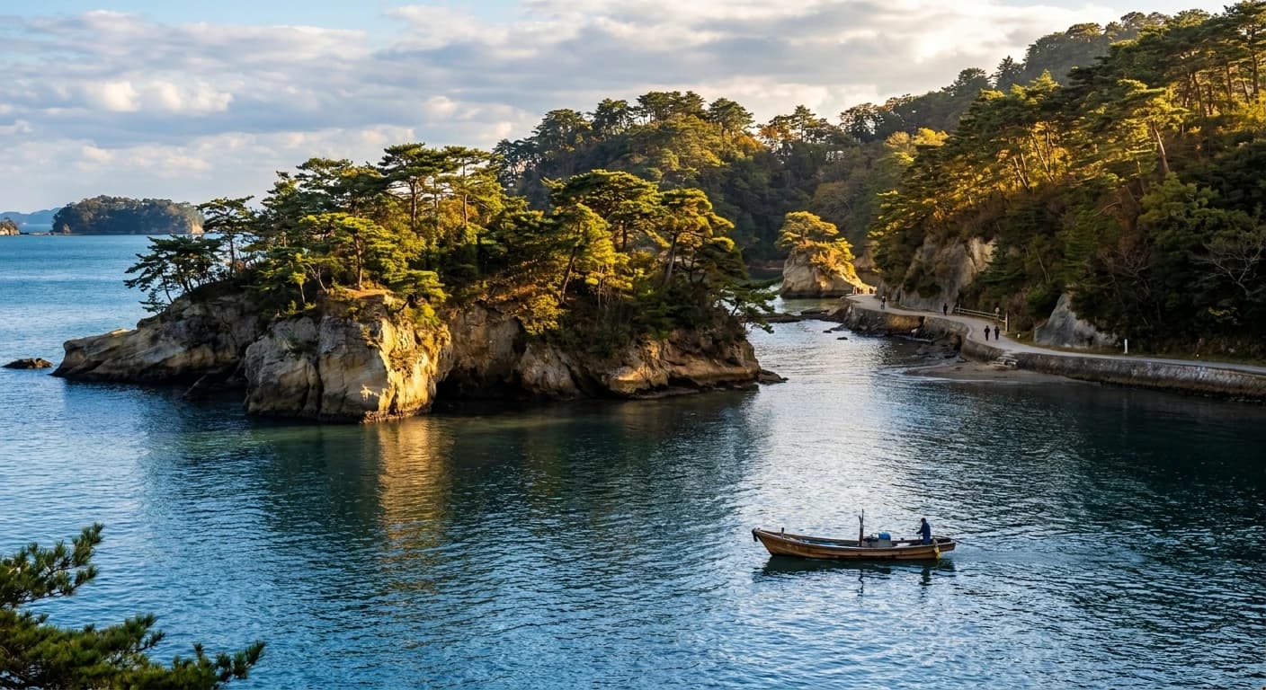 Pine-clad islands of Matsushima Bay