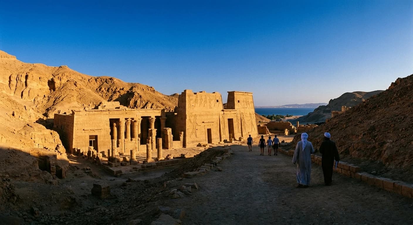 Ancient Egyptian monuments accessible from Sharm El Sheikh