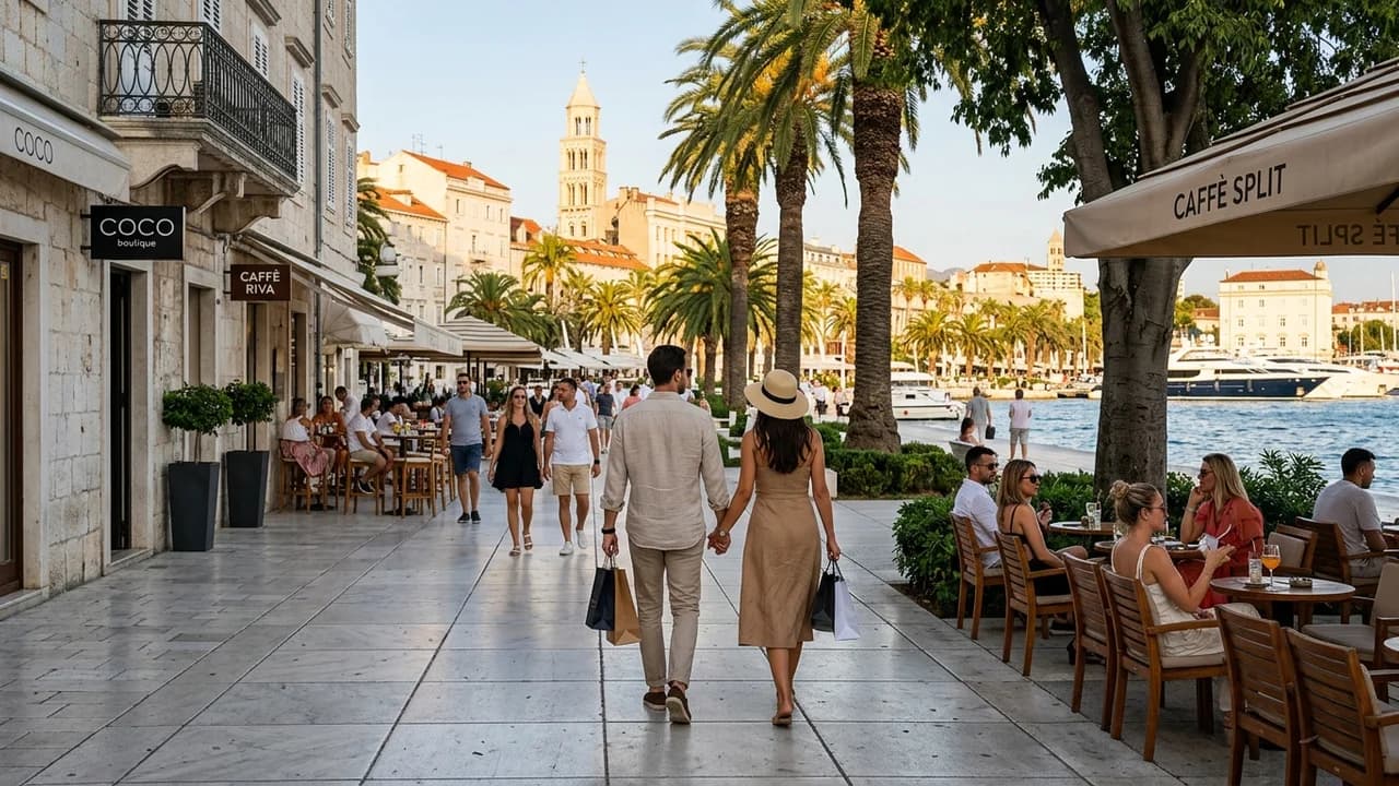 Premium shopping and leisure district in Split