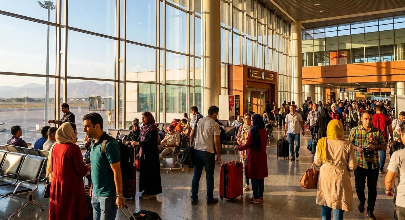 International terminal at Imam Khomeini International Airport Tehran
