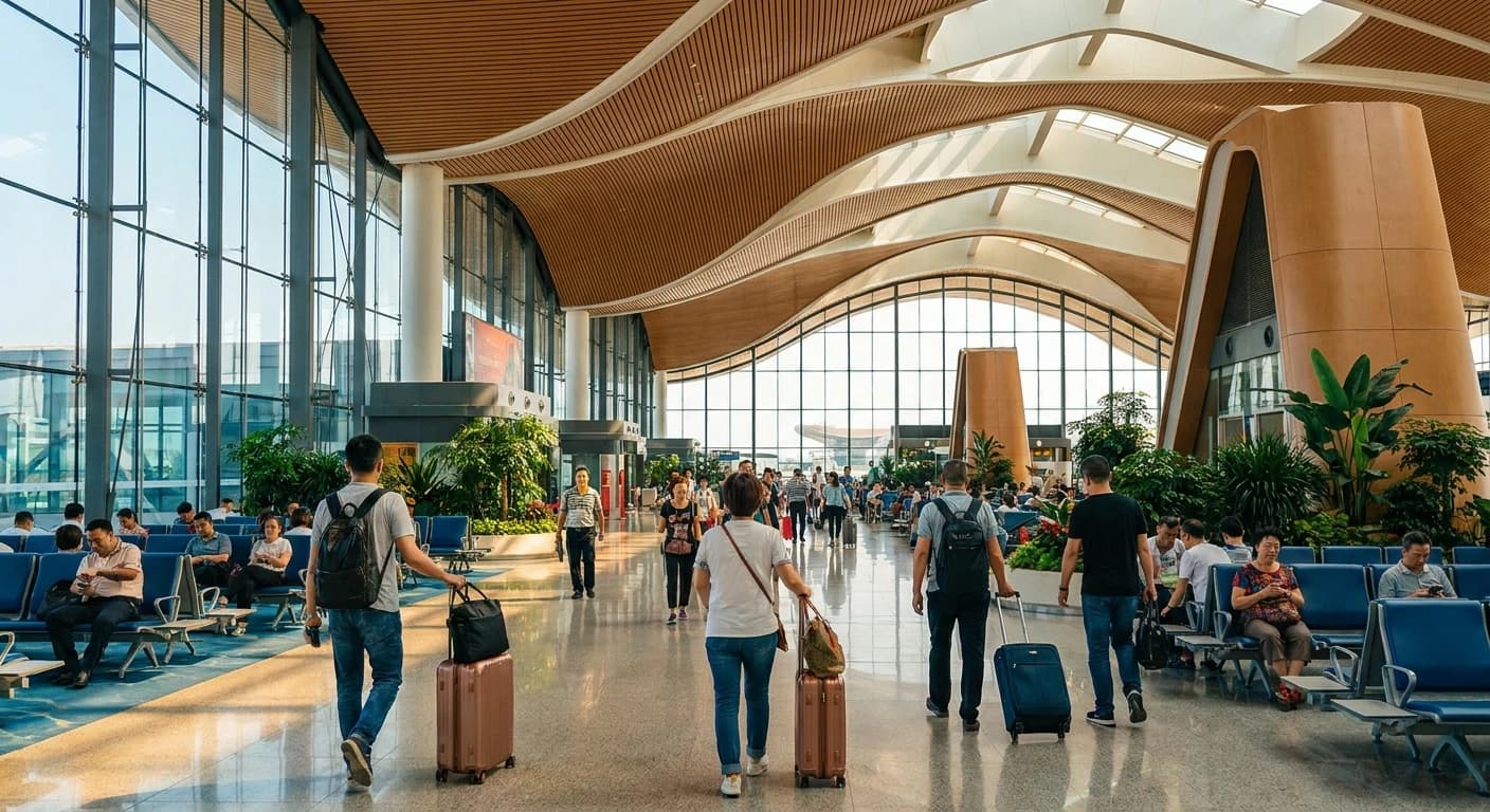 Xiamen Gaoqi International Airport terminal