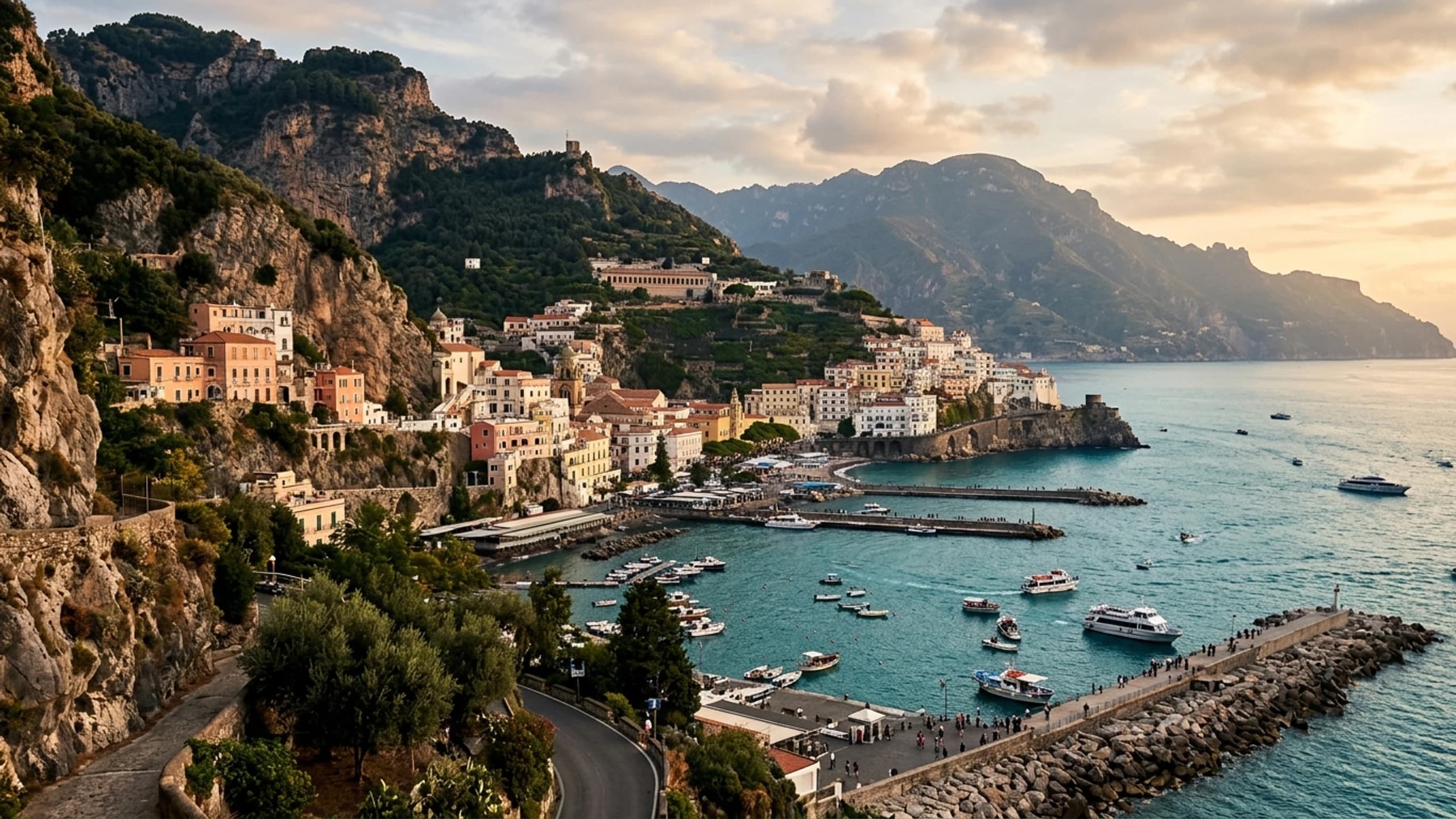 Business Class to Amalfi