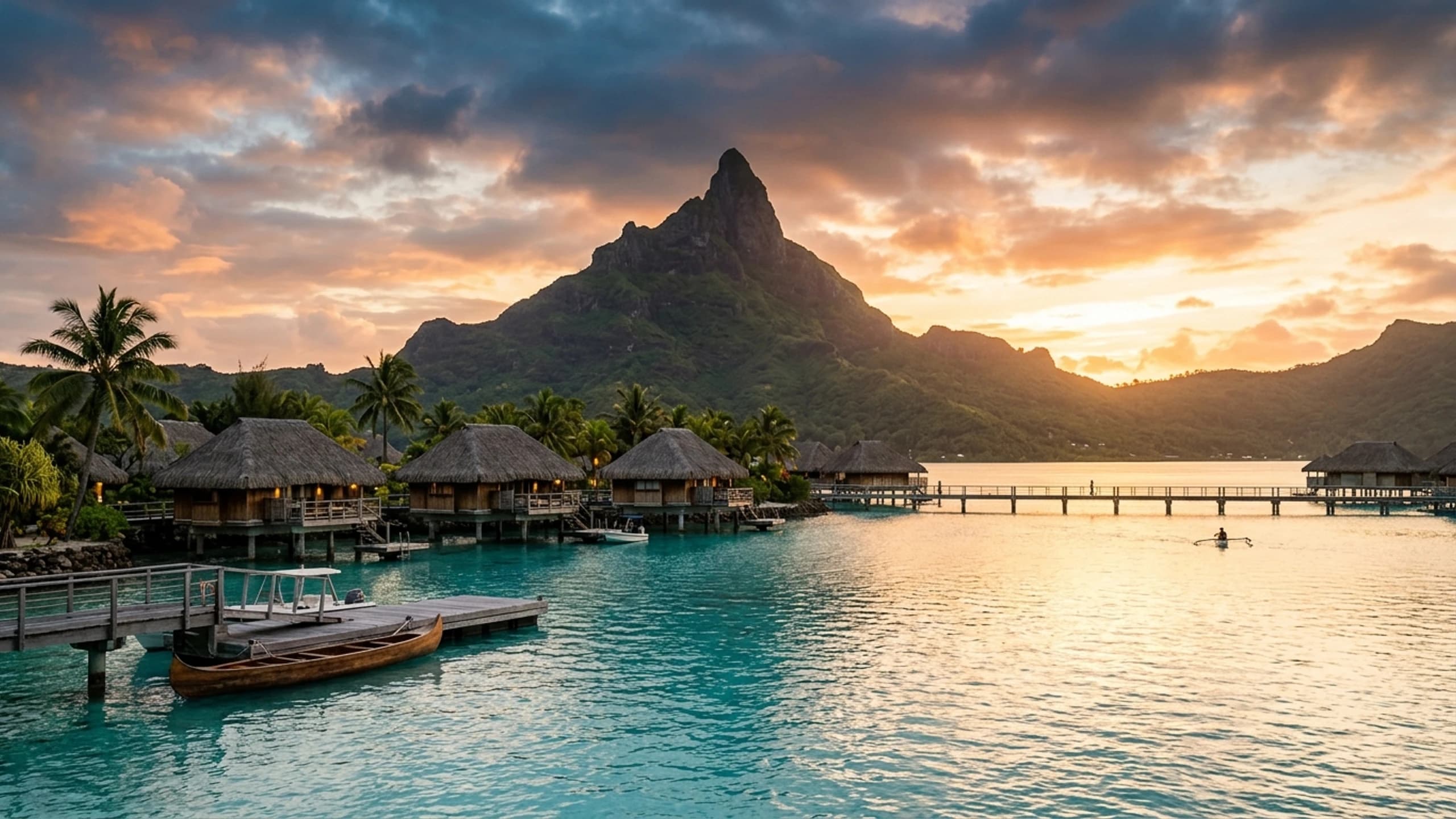 Business Class to Bora Bora