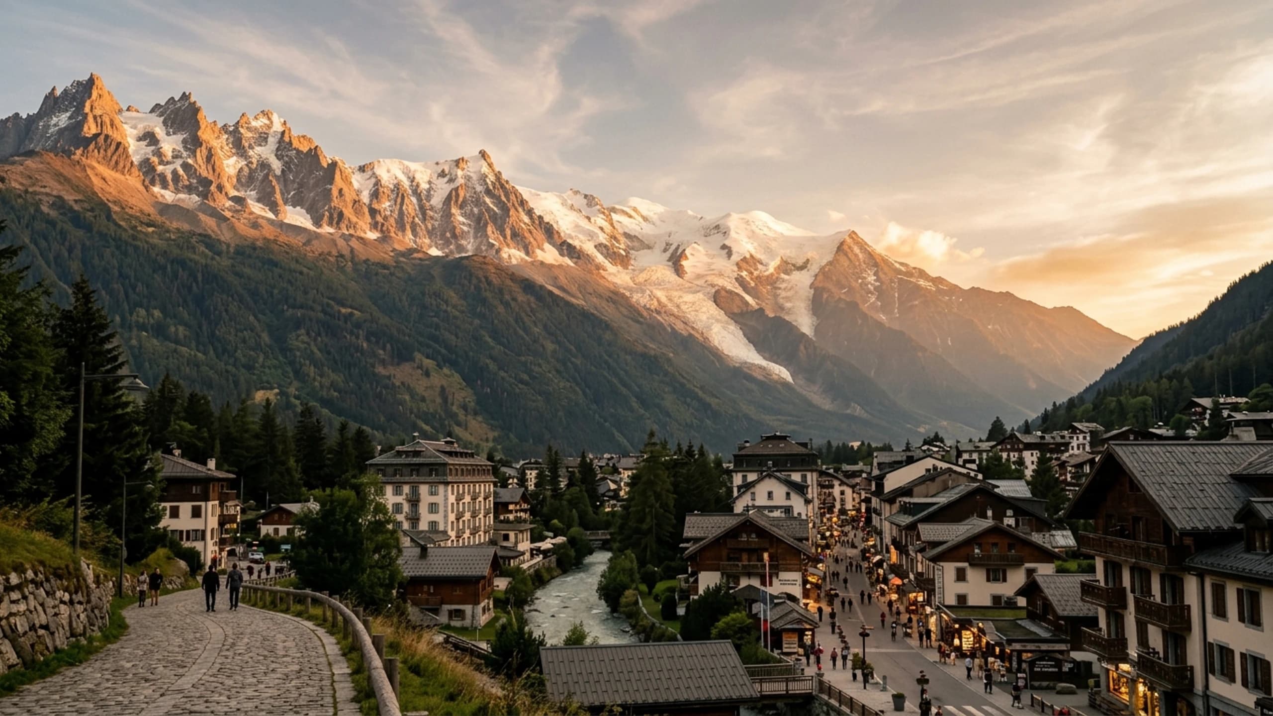Chamonix background