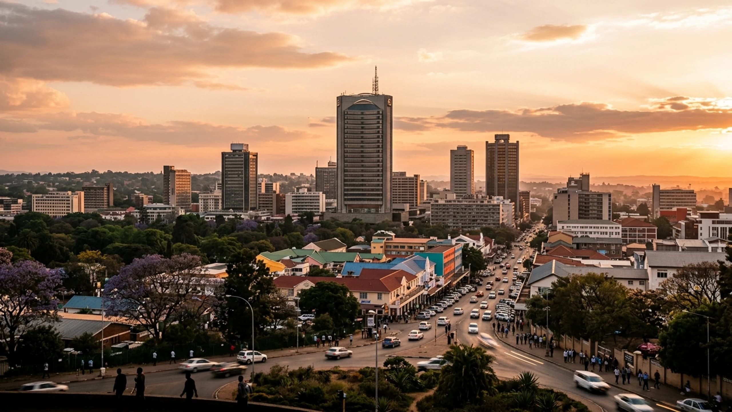 Harare background