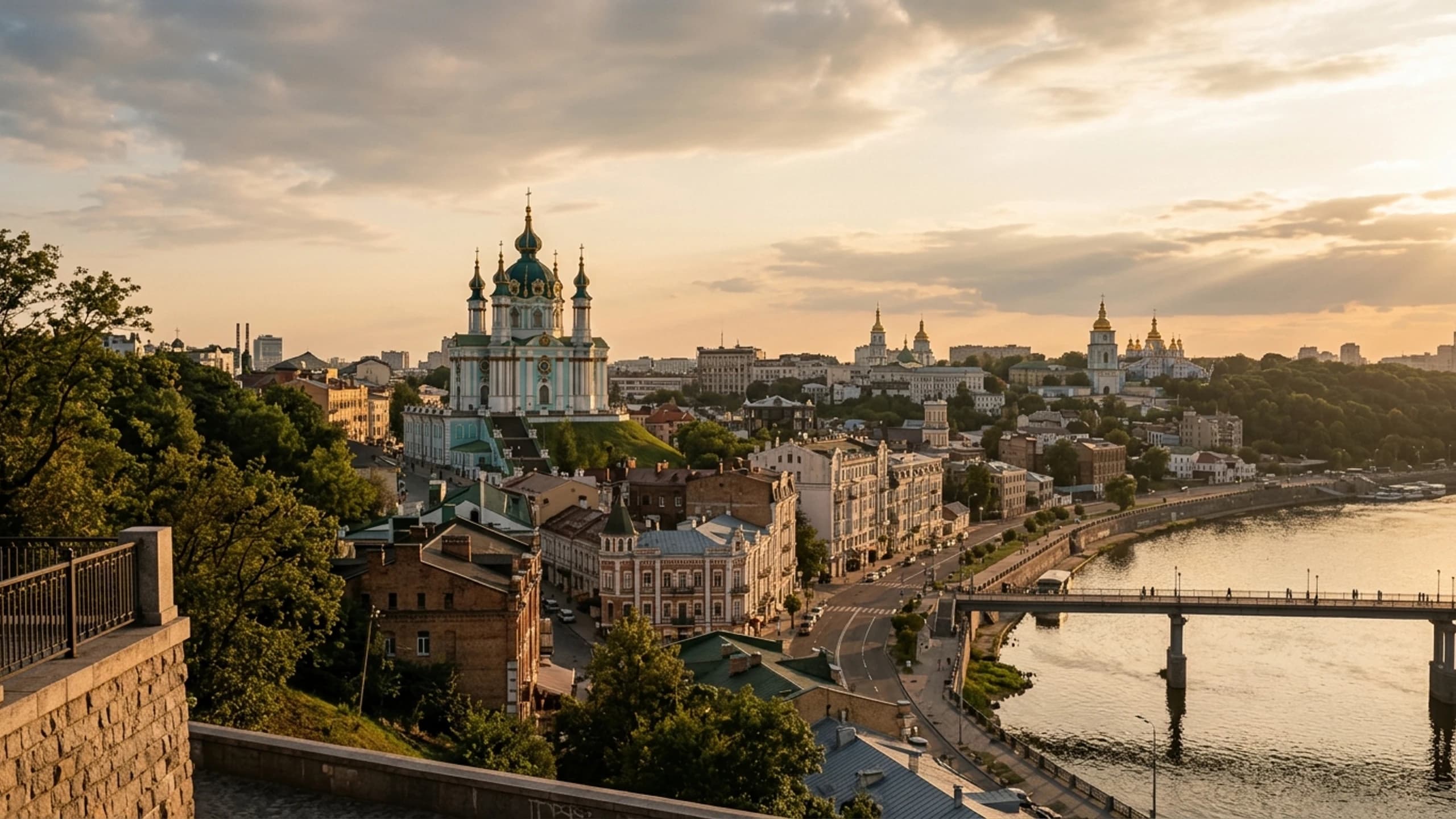 Kyiv background