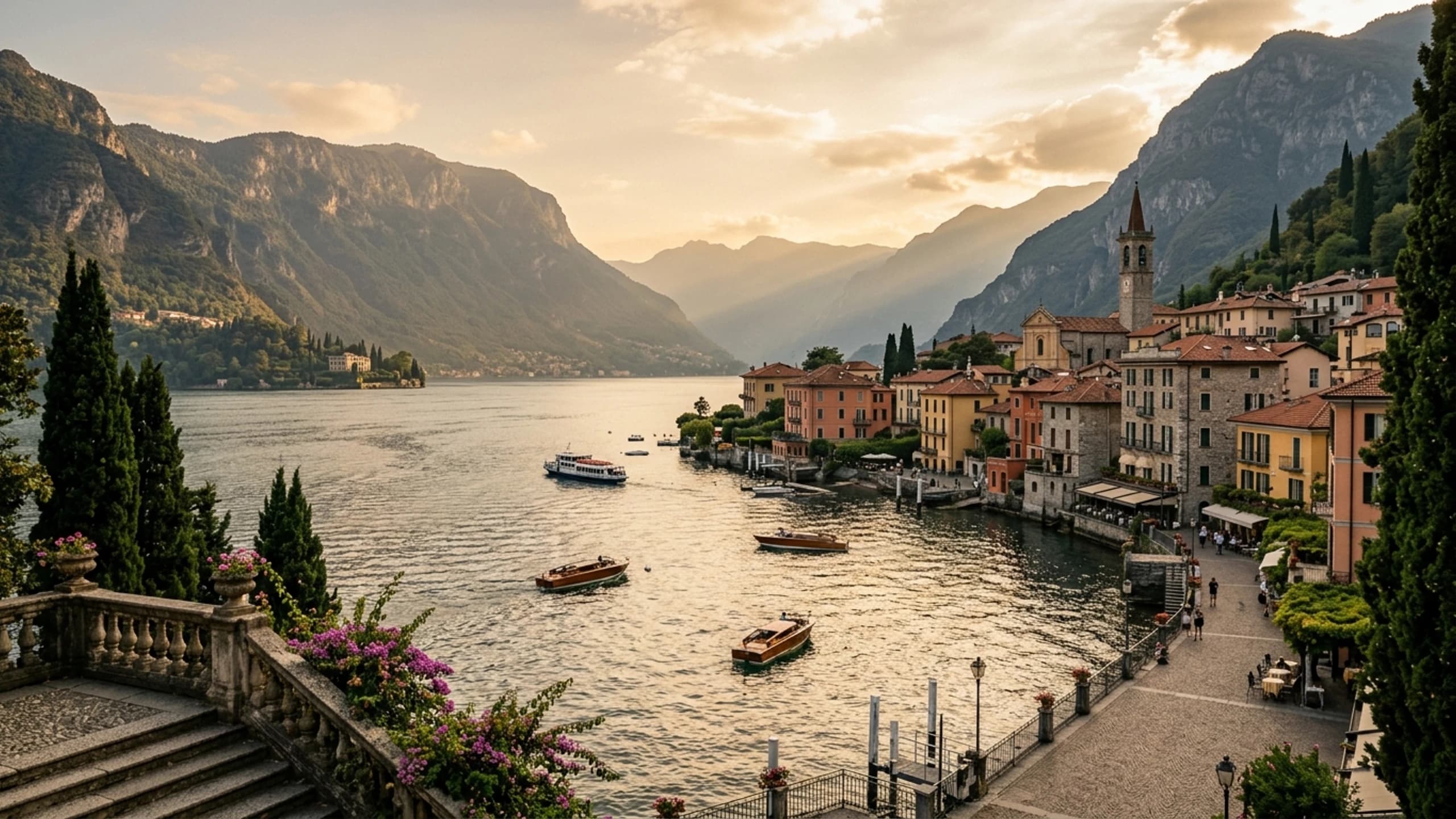 Business Class to Lake Como
