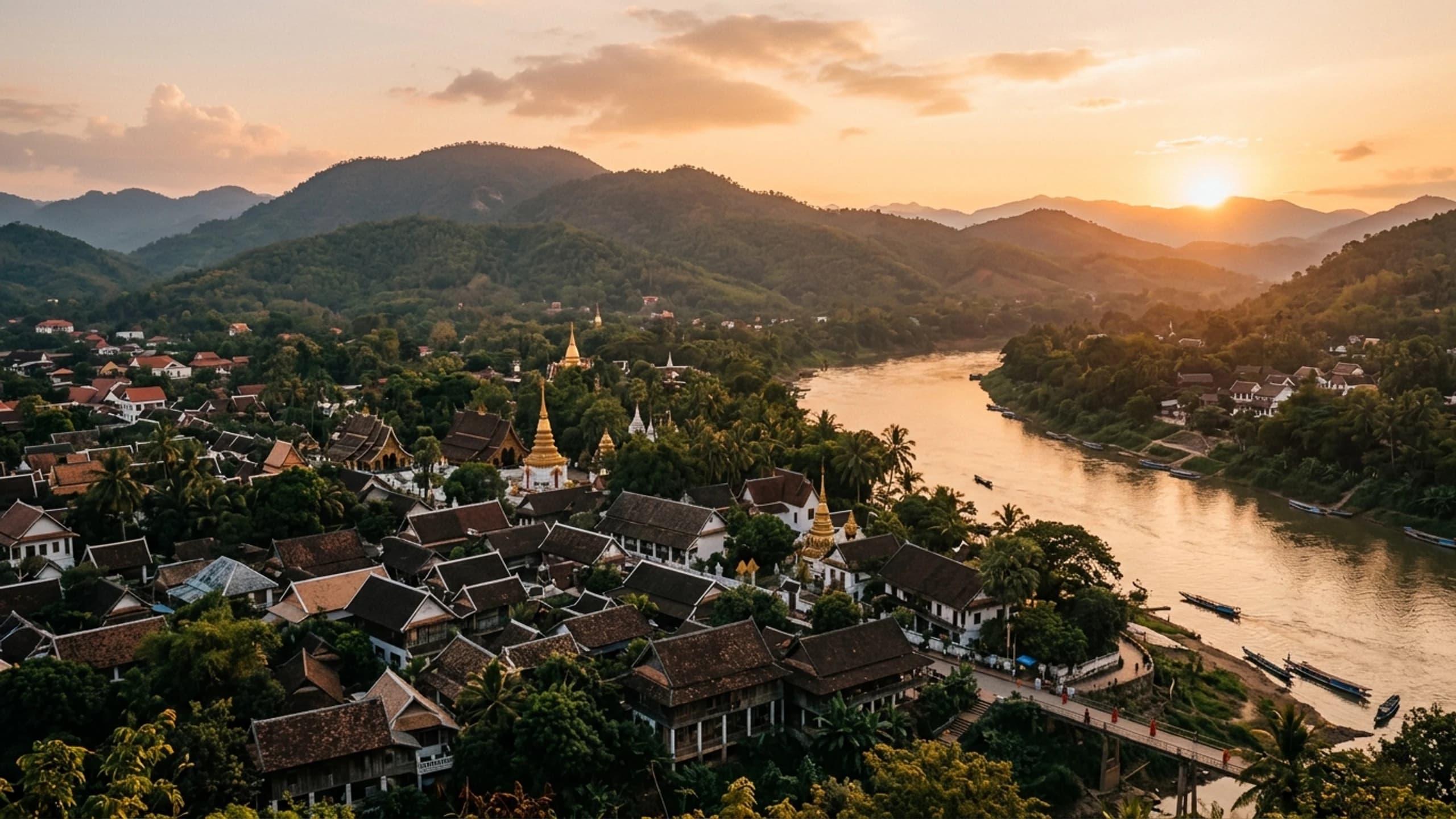 Luang Prabang background