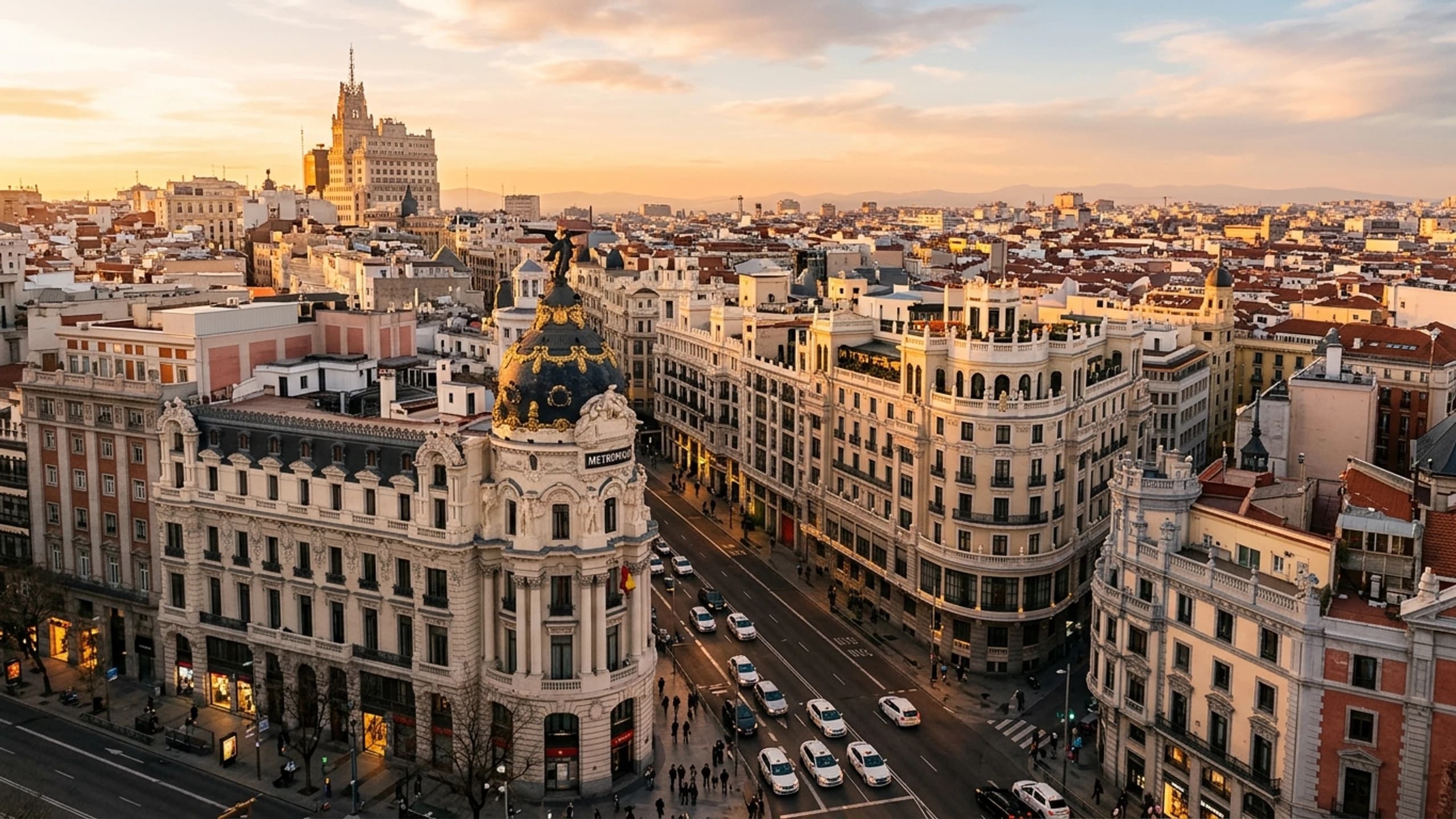 Business Class to Madrid