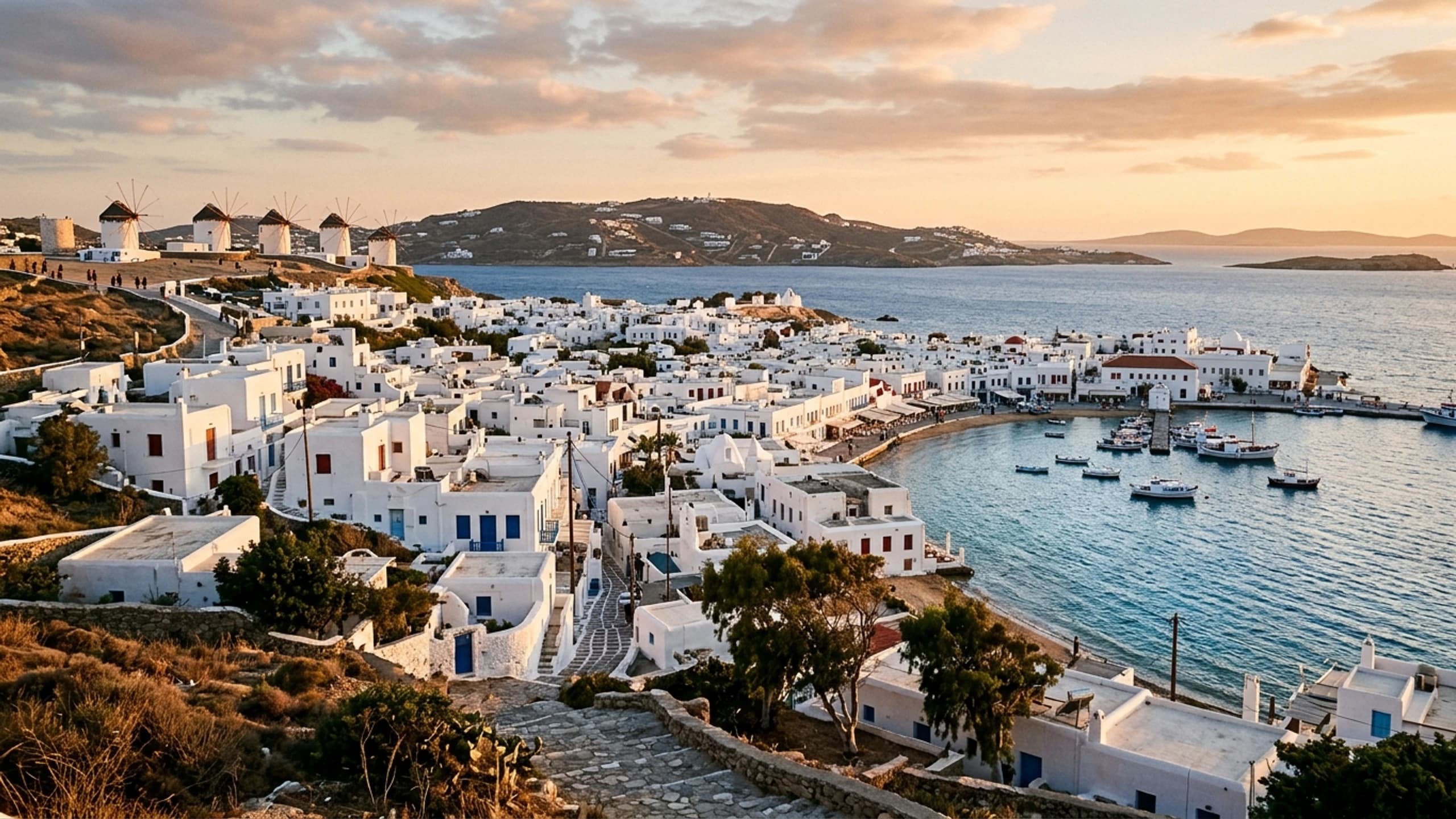 Business Class to Mykonos